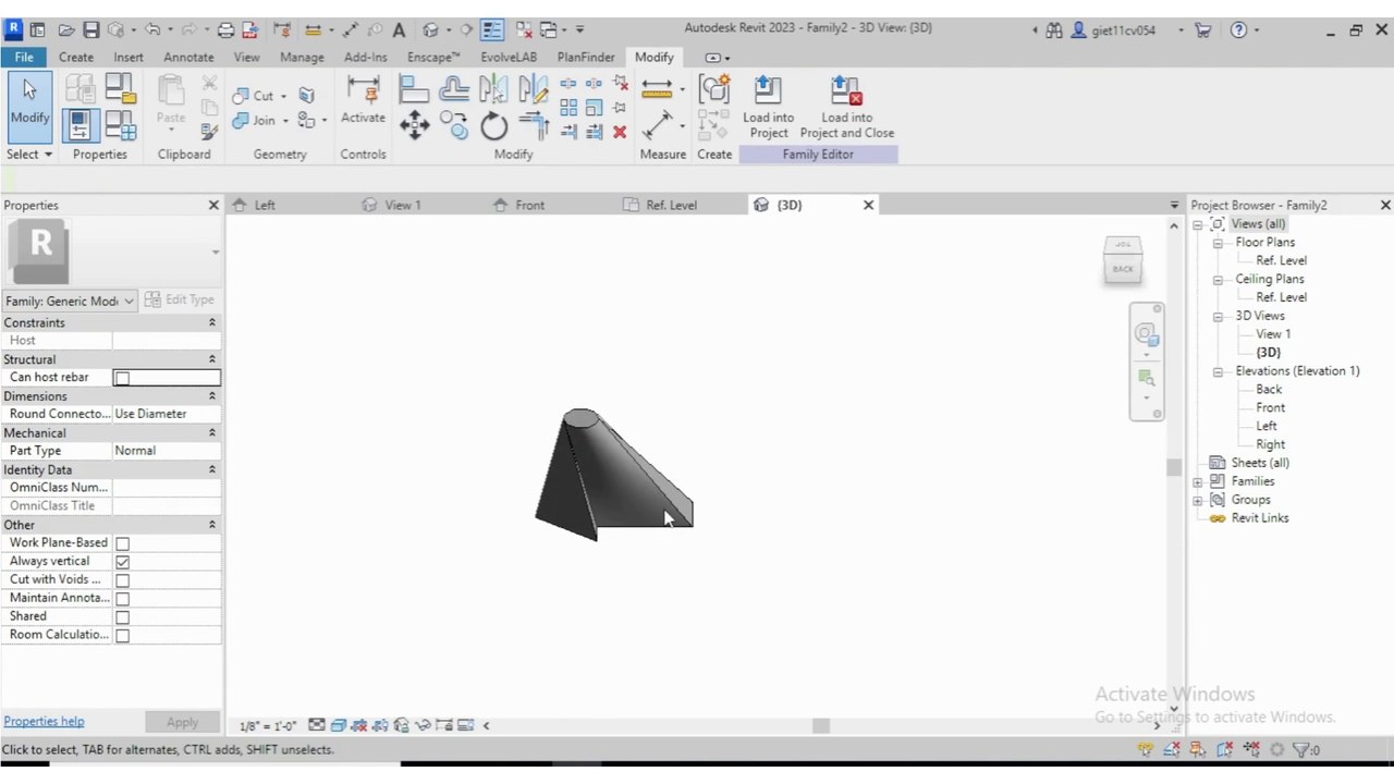 #3| Blend | Autodesk Revit Architecture
