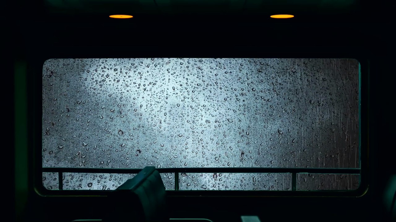 White Noise In The Rain - 1 hour Heavy Rain and Thunder - Rain for Sleeping