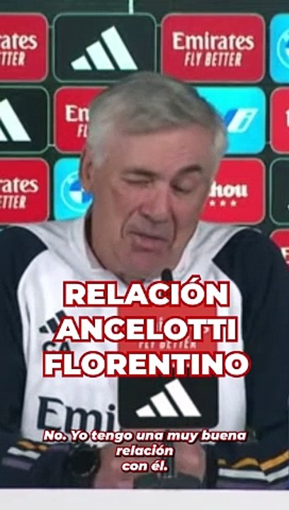 La relación entre Ancelotti y Florentino