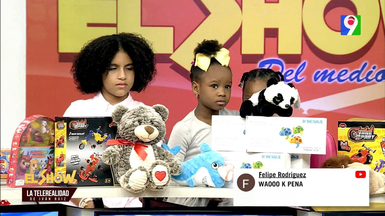 Niños invaden panel del Show del Mediodía