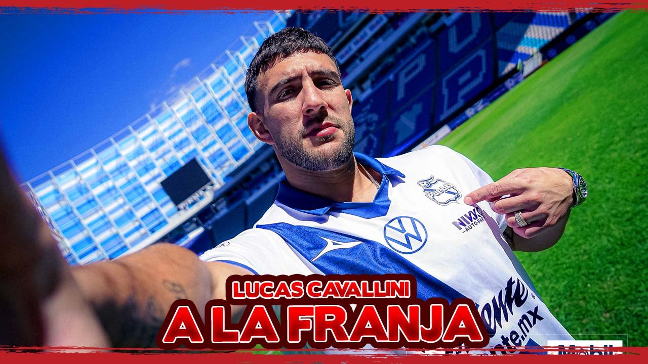 ¡CONFIRMADO! Lucas Cavallini es anunciado como refuerzo de La Franja
