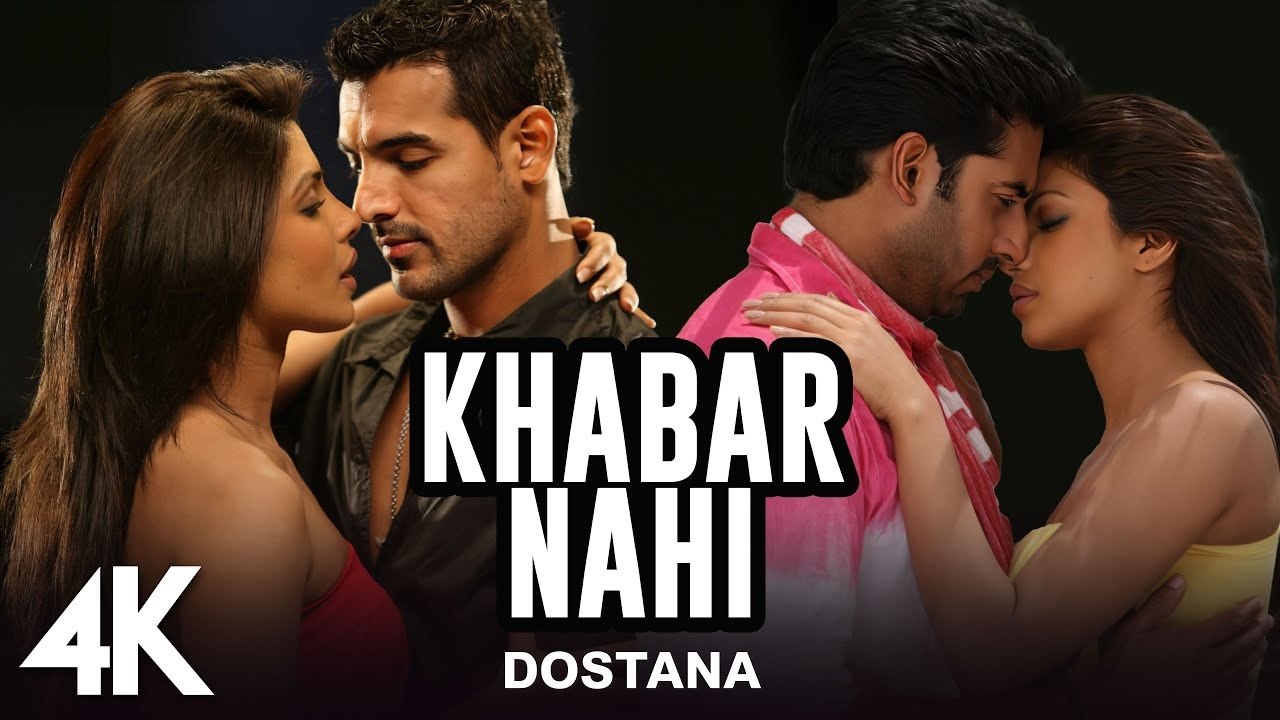 Khabar Nahi Full Romantic Song - Dostana | John Abraham, Abhishek, Priyanka