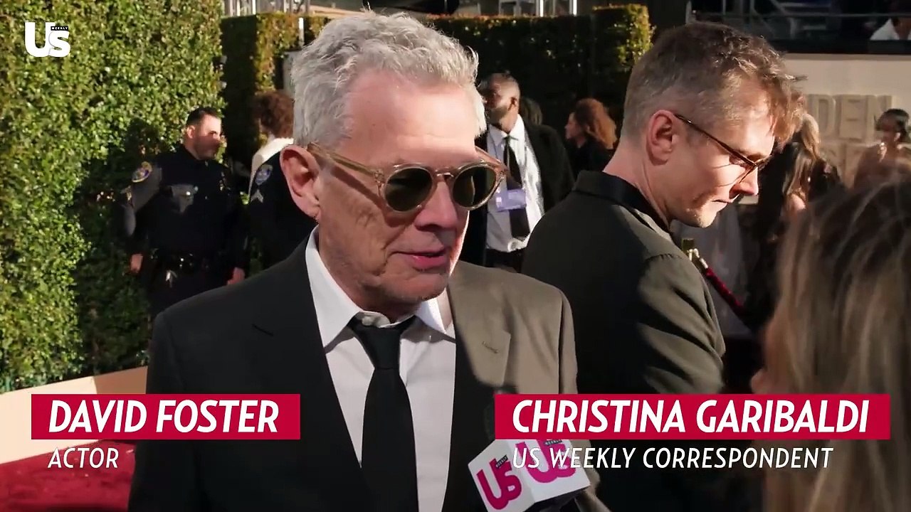 David Foster at the 2024 Golden Globes