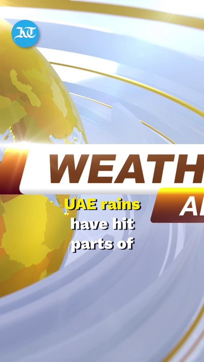 UAE weather update: Alerts issued for unexpected rainfalls