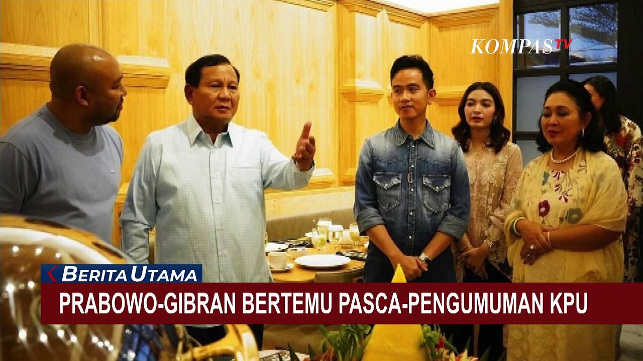 Pertemuan Pertama Prabowo-Gibran Usai Pengumuman KPU, Bahas Koalisi?