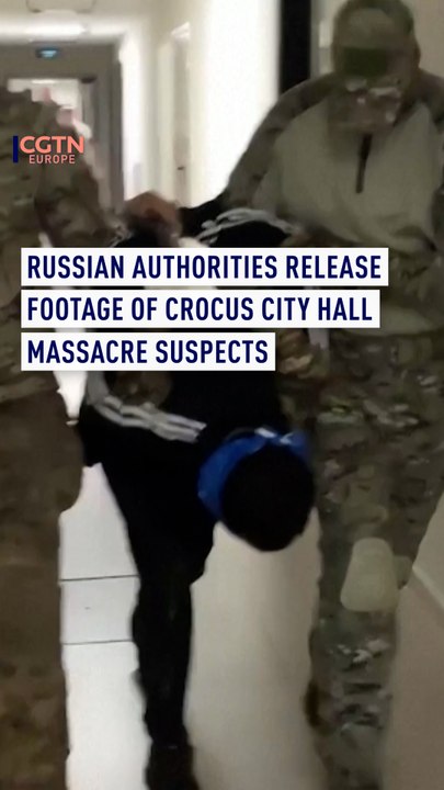 Russian Authorities Release Footage of Crocus City Hall Massacre Suspects