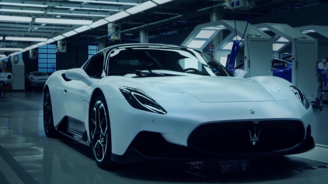 Production process of the Maserati MC20