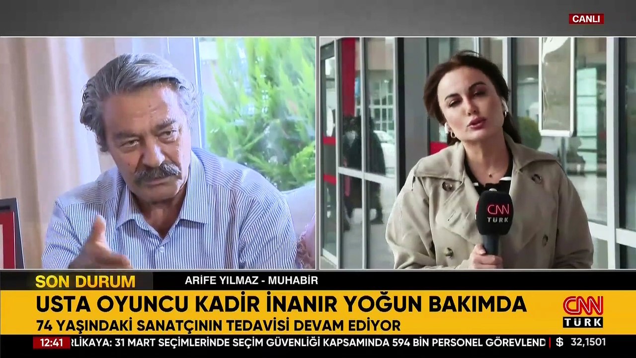 Usta Oyuncu Kadir İnanır yoğun bakımda! Sağlık durumu nasıl oldu?