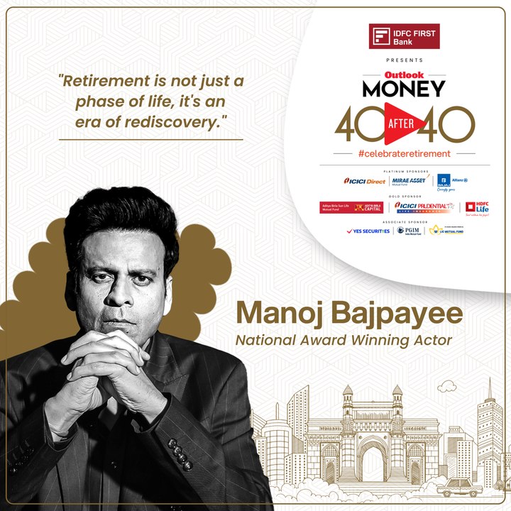 Outlook Money 40After40 - Manoj Bajpayee
