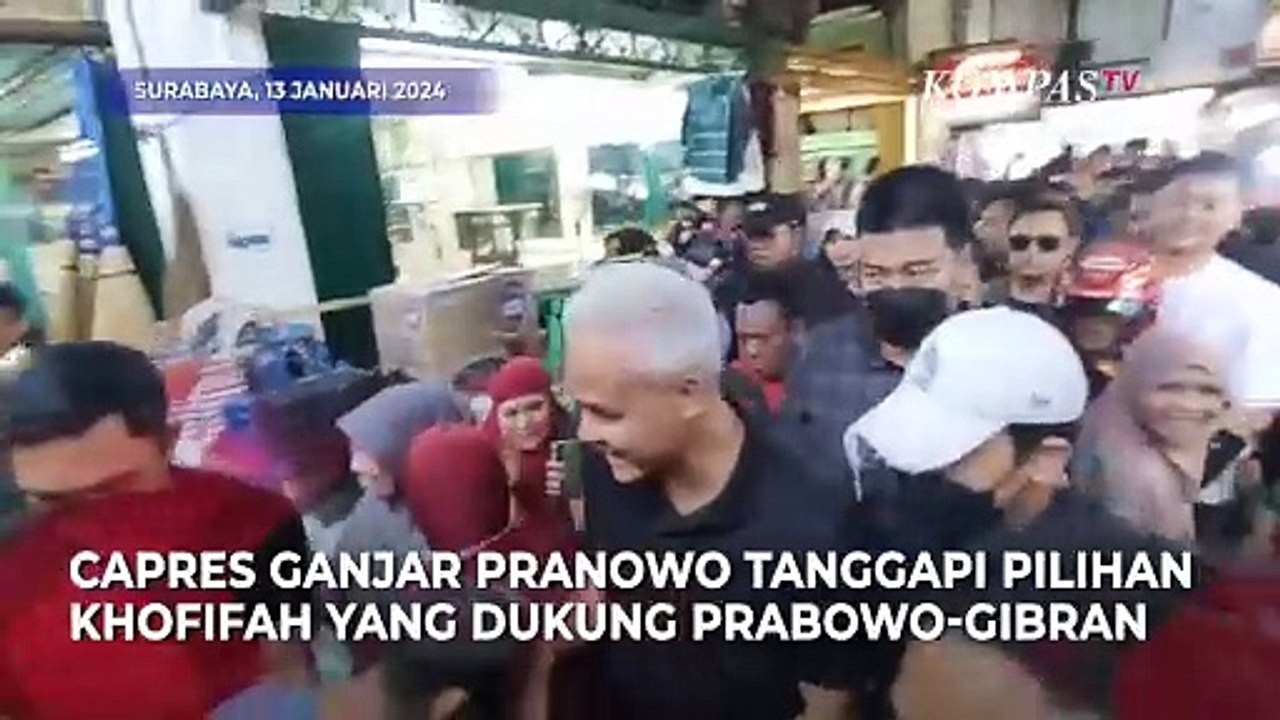 Tanggapan Ganjar soal Khofifah Pilih Dukung Prabowo-Gibran