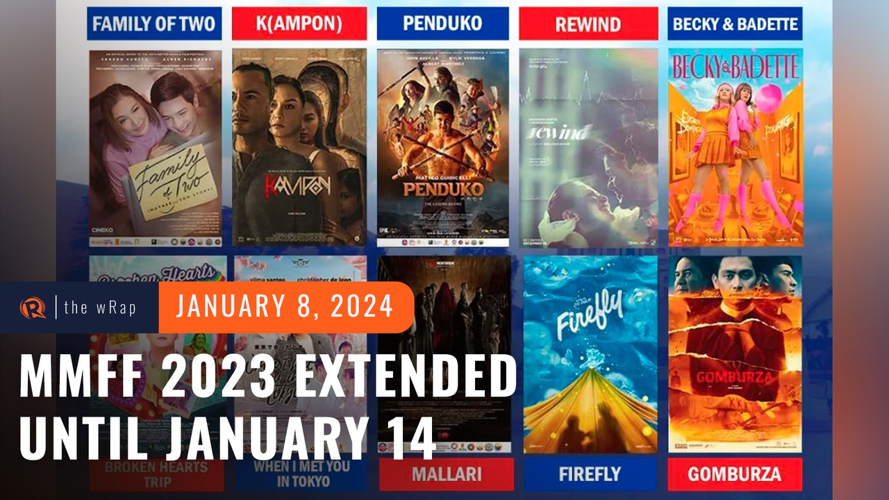 MMFF extends until January 14 as gross receipts hit P1 billion