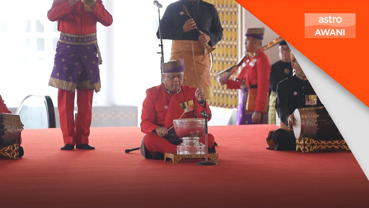 Majlis Istiadat Membuka Gendang Jaga-jaga dibuka