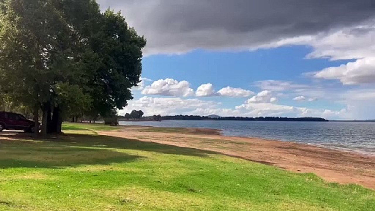 Unique weather event at Lake Hume