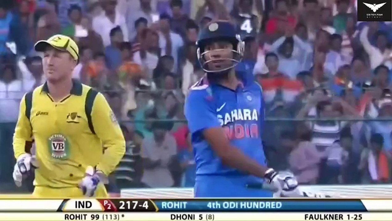 Rohit Sharma 209 Vs Australia Highlights