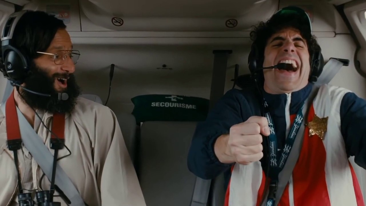 The Dictator Helicopter Scene