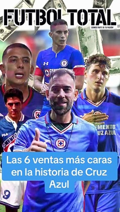 Cruz Azul y sus ventas más caras en su historia