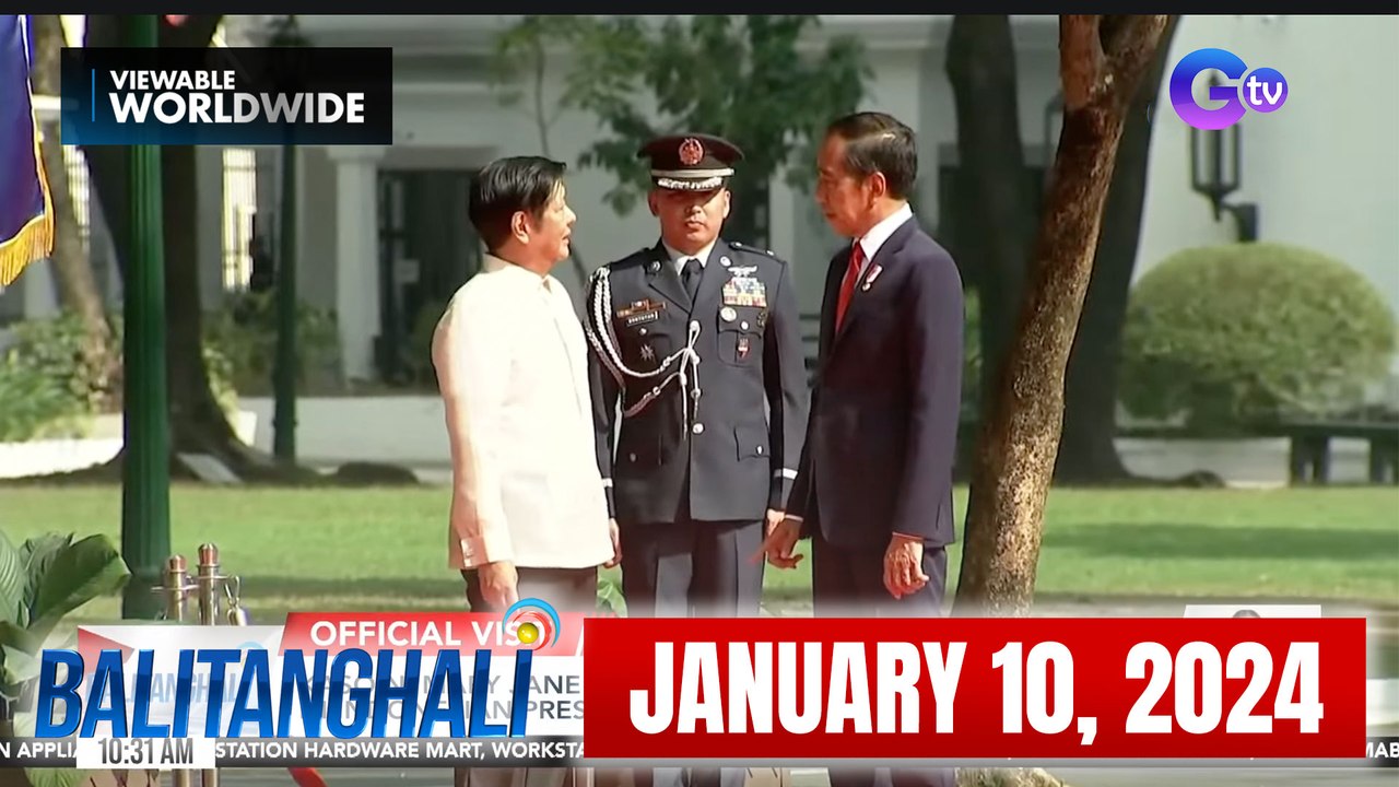 Balitanghali: January 10, 2024