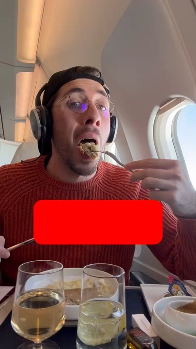 Je note ce que j’ai mangé en Business