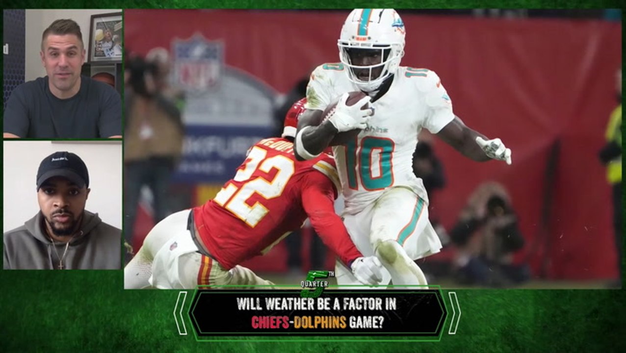 Cold Weather Could Impact Chiefs-Dolphins Game