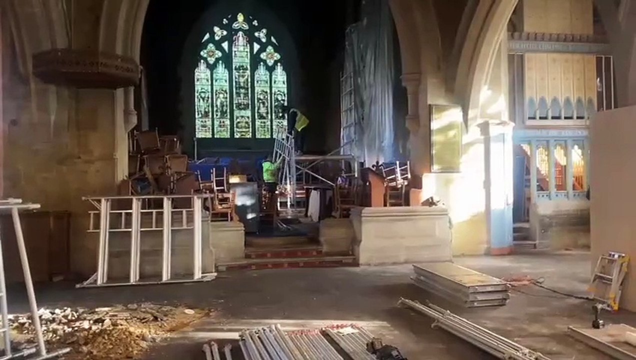 St Andrew's Church Kettering Arts Centre refurbishment