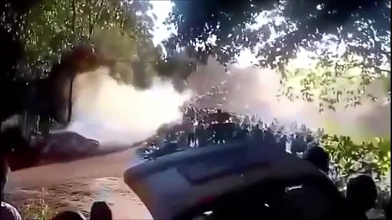 7 Spectators Fatal Crash @ Rally De A Coruña 2015