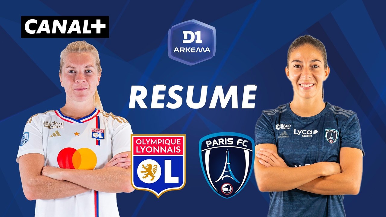 Le résumé de Lyon / Paris FC - D1 Arkema 2023-24 (J12)