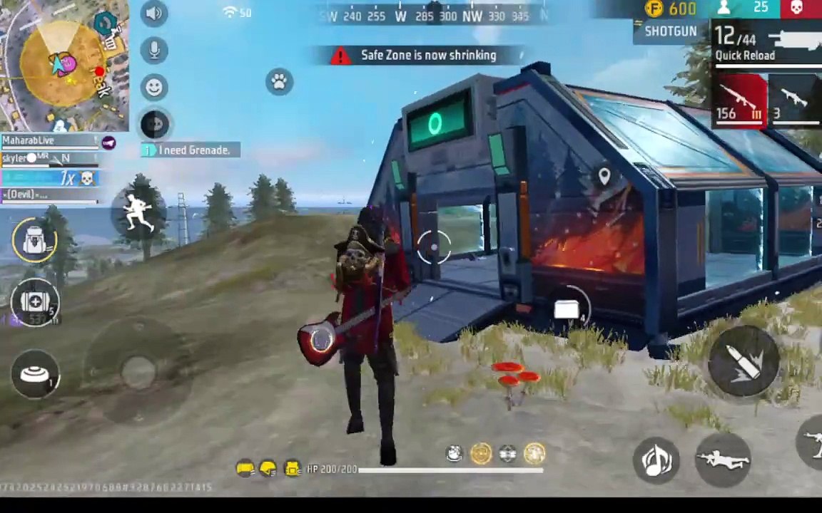 Free fire best gameplay funny moments | free fire funny short video | BANGLA