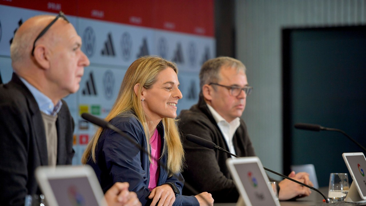 Künzer beim DFB vorgestellt - Rettig zitiert Guardiola: "Nia oder nix"