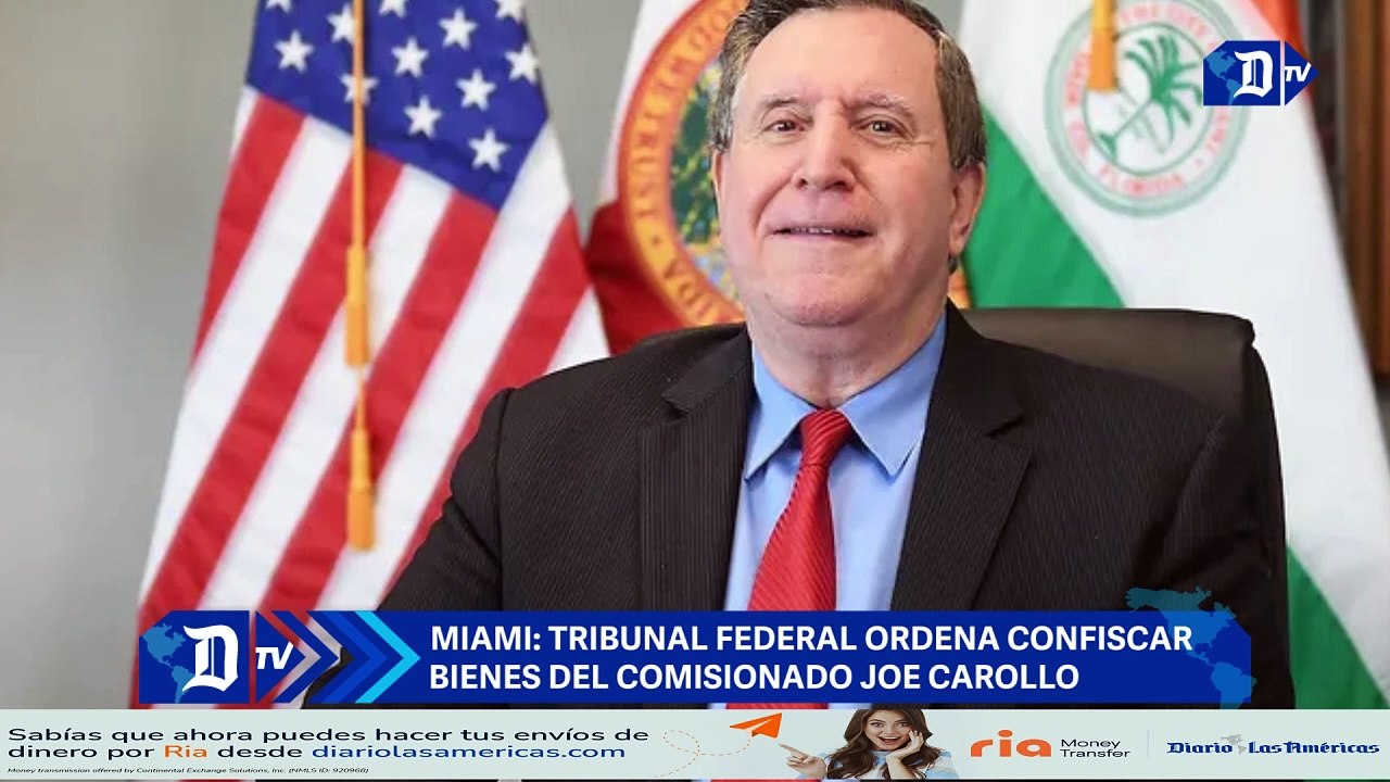 Miami: Tribunal federal ordena confiscar bienes del comisionado Joe Carollo | El Diario en 90 segundos