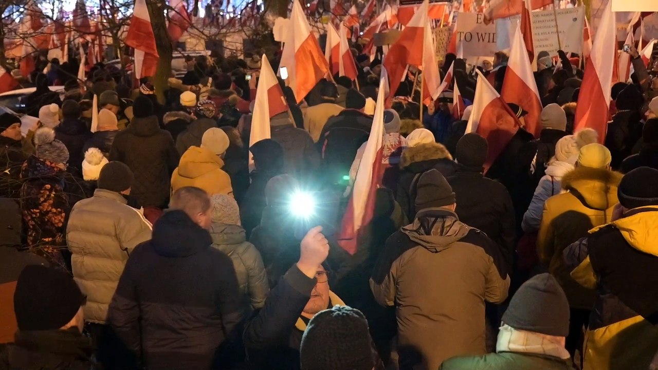 "Protest Wolnych Polaków" - relacja