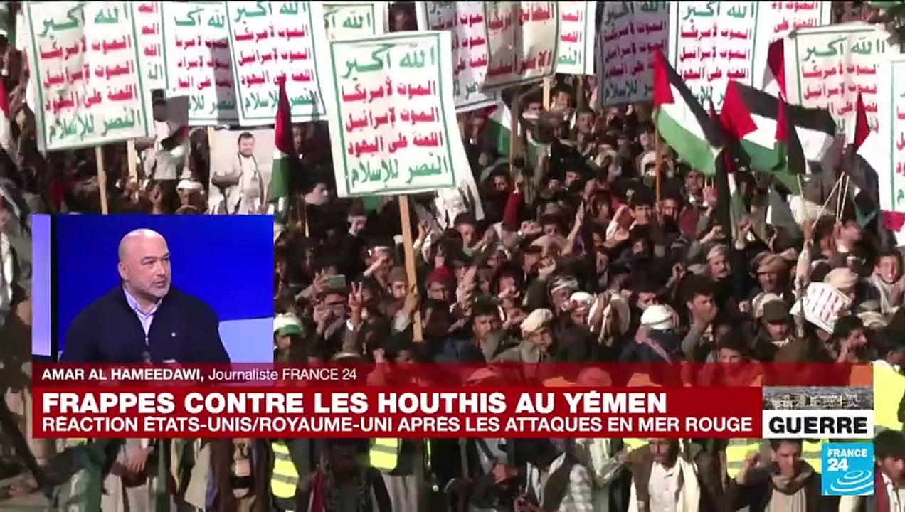 Frappes contre les Houthis au Yémen :