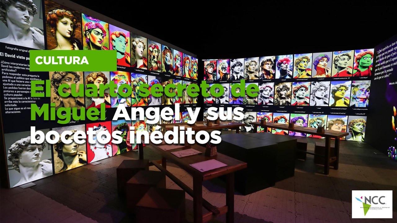 El cuarto secreto de Miguel Ángel y sus bocetos inéditos