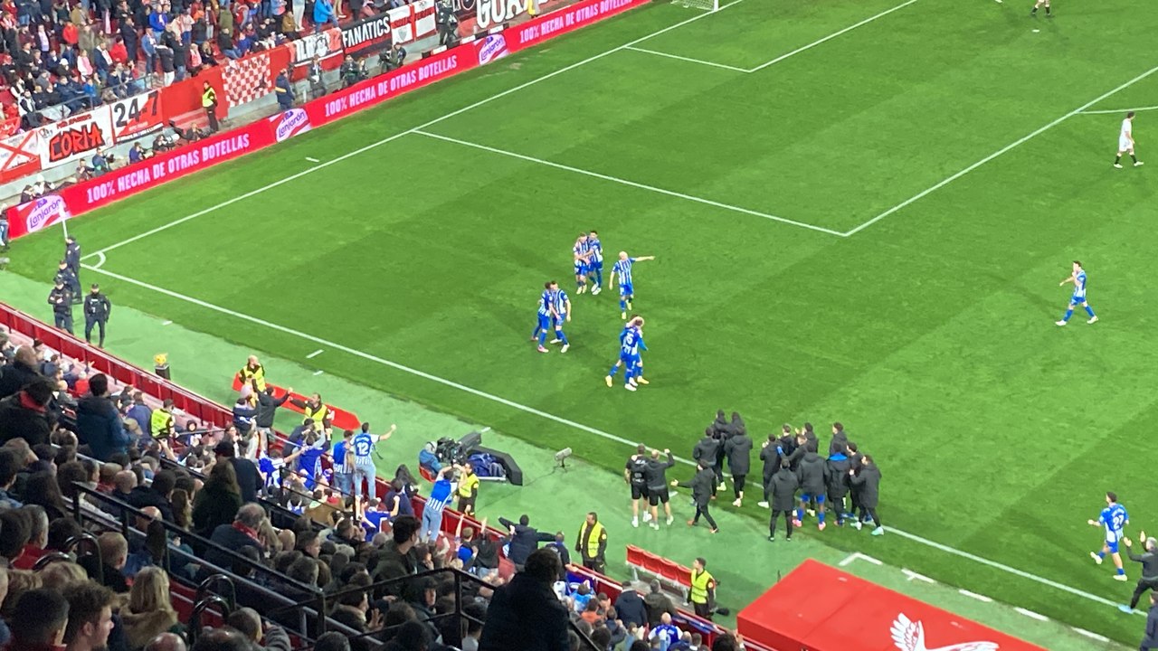 Segundo gol del Alavés