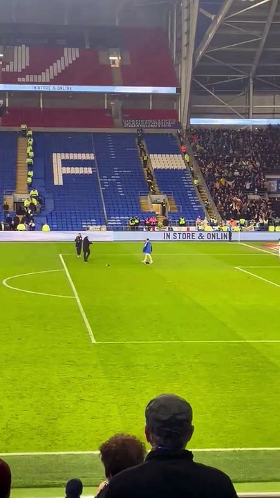 Leeds United celebrate three points and three goals at Cardiff