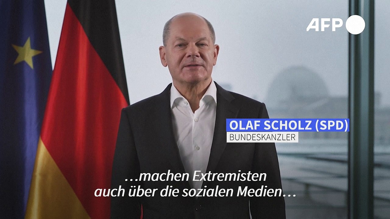 Scholz besorgt über Wut schürendes "toxisches Gemisch"
