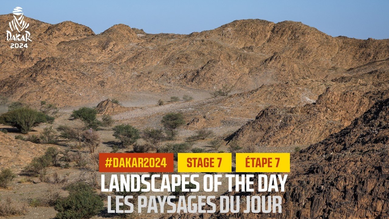 Landscapes of the Stage 7  - #Dakar2024