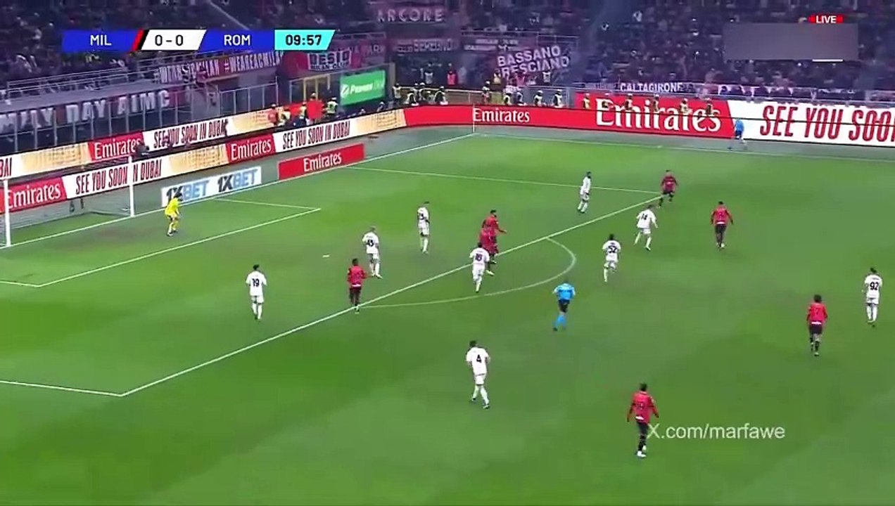 AC Milan-AS Roma (3-1) : but Yacine Adli