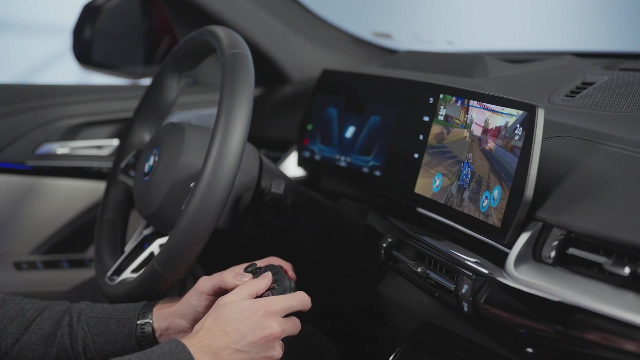 BMW Operating System 9 Controller-Based Gaming