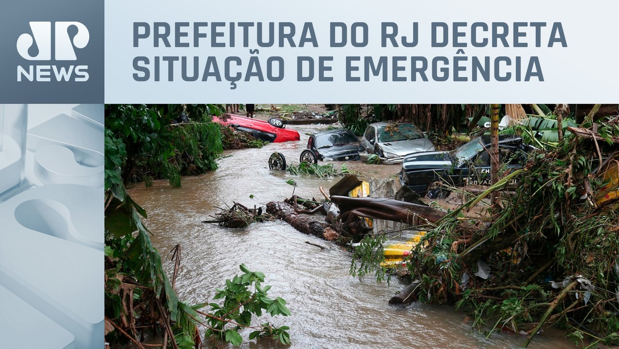 Chuvas fortes deixam 11 mortos no Rio de Janeiro