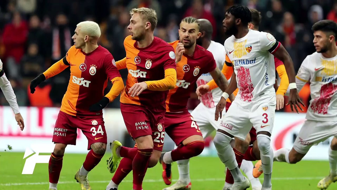 Galatasaray - Kayserispor maçı (VİDEO)