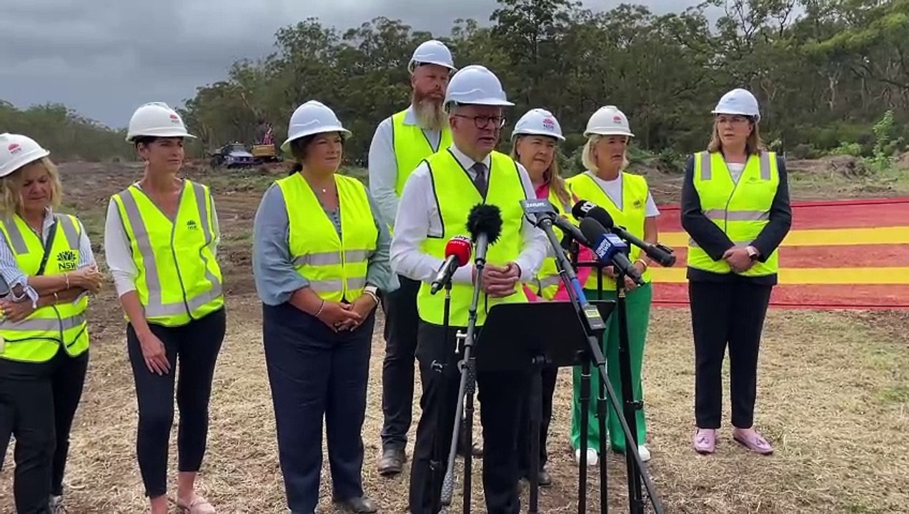 Anthony Albanese talks about Greta bus crash