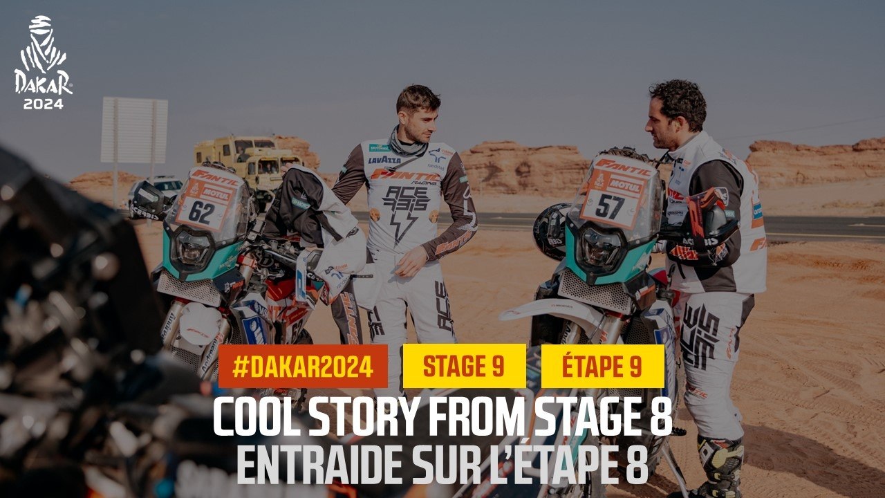 Cool story from yesterday - Stage 9 - #Dakar2024