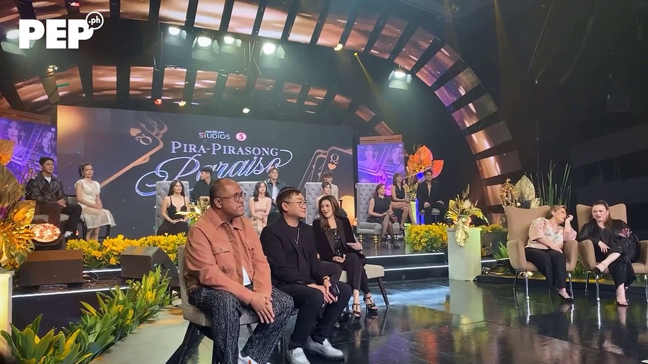 Mediacon for the last two weeks of ABS-CBN’s Pira-Pirasong Paraiso