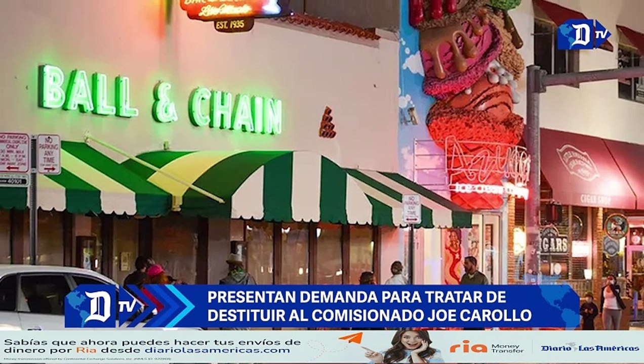 Presentan demanda para tratar de destituir al comisionado Joe Carollo | El Diario en 90 segundos