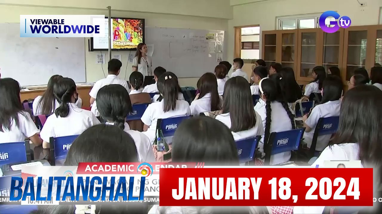 Balitanghali: January 18, 2024