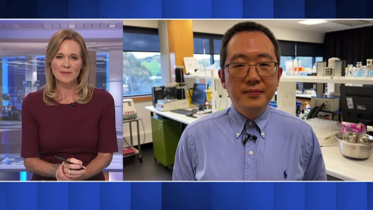 Scientist working on biodegradable food packaging