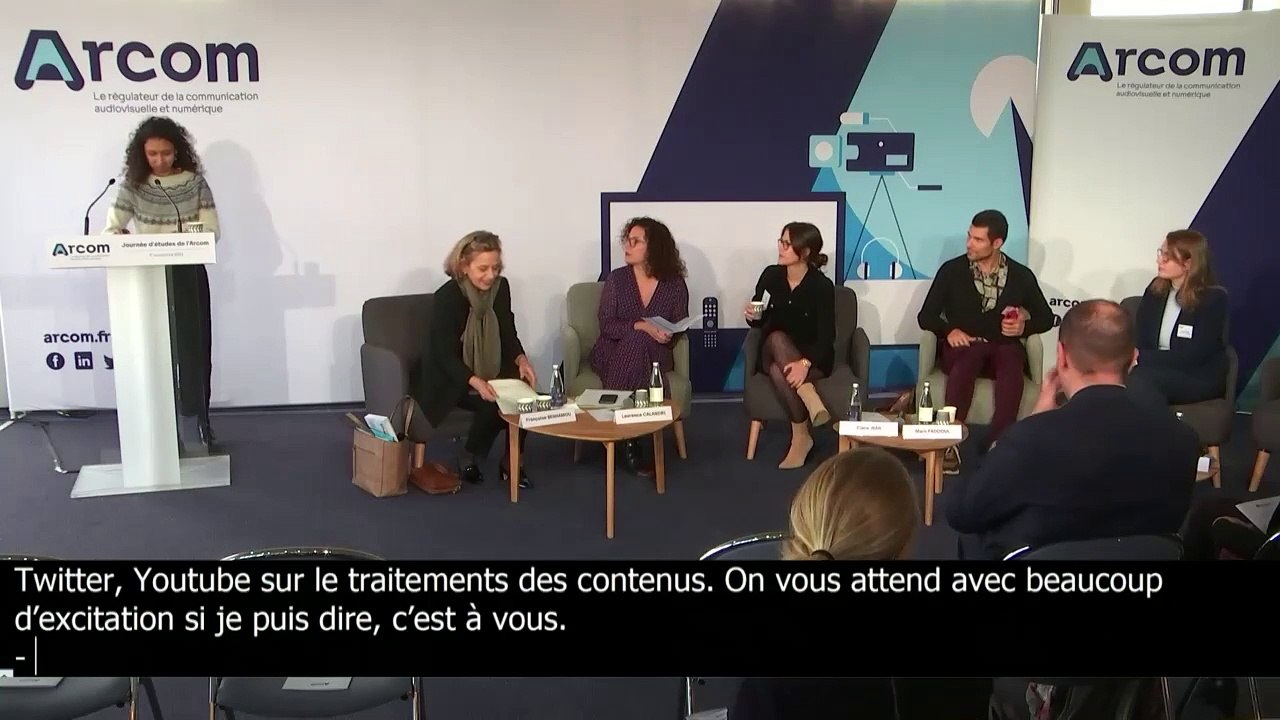Journée d'études 2022 de l'Arcom : Shaden Shabayek