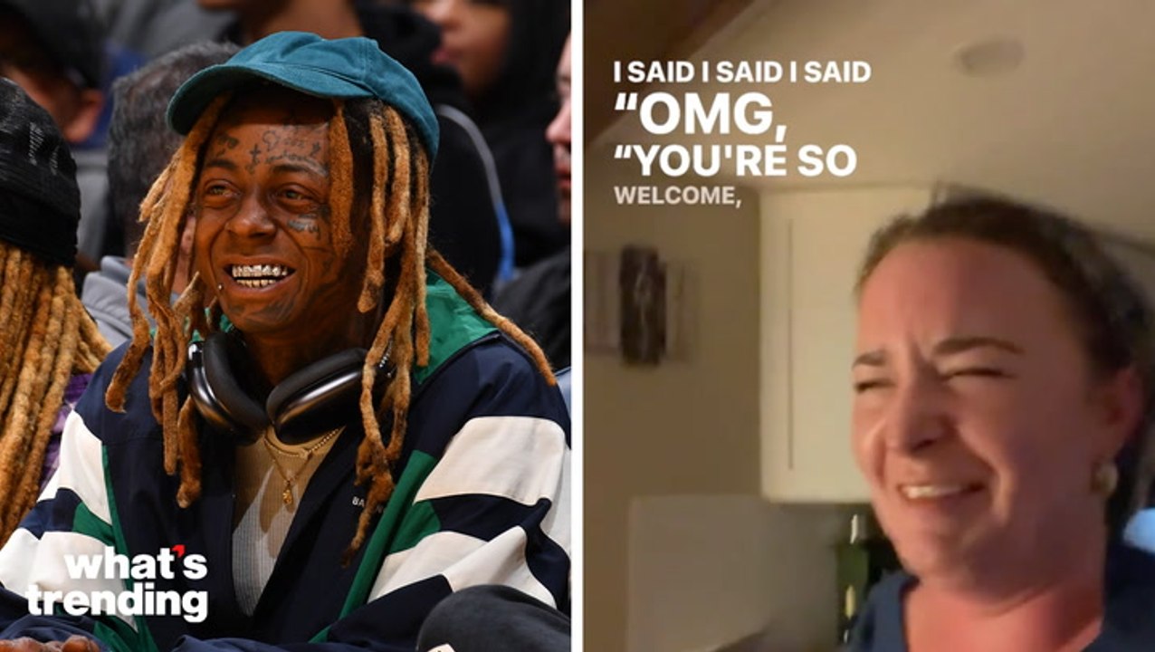 TikToker Shares Priceless Reaction to Lil Wayne DM