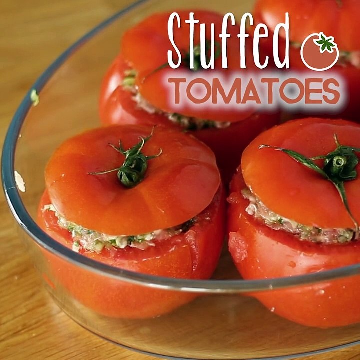 Quick and easy stuffed tomatoes