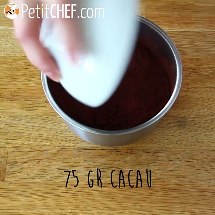 Cobertura espelhada de chocolate